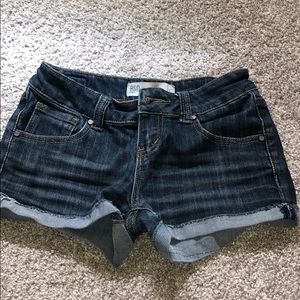 RSQ Dark blue jean shorts size 1